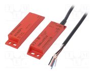 Safety switch: magnetic; XCSDM Standard; NC x2 + NO; IP67; 100mA 