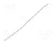 Pneumatic tubing; -0.95÷10bar; PUN; Tube in.diam: 2.1mm; silver 