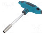 Screwdriver handle; 152mm; for hex bits 1/4" WOLFCRAFT