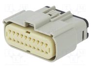 Connector: wire-wire; plug; female; MX150; for cable; PIN: 20; 3.5mm MOLEX