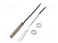 Sensor: inductive; OUT: 2-wire NO; 0÷1.5mm; 12÷48VDC; M8; IP67 