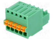 Pluggable terminal block; 2.5mm; ways: 5; straight; plug; female PHOENIX CONTACT