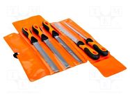 Kit: files; planisher; wood; 200mm; Cut: 2; bag; 5pcs. BAHCO