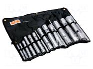 Wrench-set; socket spanner; 12pcs. BAHCO