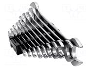 Wrench-set; spanner; 10pcs. BAHCO