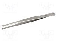 Tweezers; 120mm; for precision works; Type of tweezers: straight 