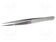 Tweezers; 110mm; Blade tip shape: sharp; non-magnetic 