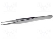 Tweezers; 120mm; SMD; Type of tweezers: straight 