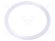 Gasket; polyetylene; Thk: 2.7mm; Øint: 46.2mm; Øout: 55.5mm; PG36 OBO BETTERMANN