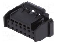Connector: wire-board; plug; female; PIN: 14; DF51K; 2A; 250V; 2mm HIROSE