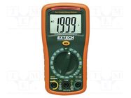 Digital multimeter; LCD; (2000); VDC: 0.1mV÷600V; VAC: 100mV÷600V EXTECH