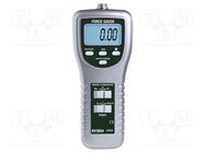 Meter: force; LCD; 5 digits; 0,05÷100kg,0,05÷220Ibs,0,2÷980N EXTECH