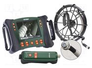 Inspection camera; Display: LCD 5,7"; Len: 30m; Probe dia: 25mm EXTECH