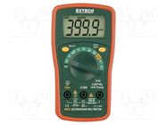 Digital multimeter; LCD; (3999); VDC: 400mV,4V,40V,400V,600V EXTECH