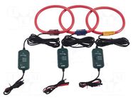 Rogowski coil; Kind: current; 30A,300A,3kA; 45÷400Hz; 600mm; 3pcs. EXTECH