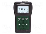Tester: thickness; LCD; 1÷508mm; Meter: ultrasonic EXTECH