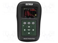 Tester: thickness; colour,LCD; 1÷508mm; Meter: ultrasonic EXTECH