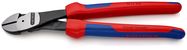 KNIPEX 74 22 250 High Leverage Diagonal Cutter with multi-component handles black atramentized 250 mm
