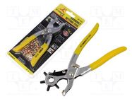 Punching tool; ESD; Kit: puncher,crimping tool 