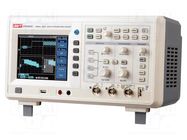 Oscilloscope: digital; Ch: 2; 200MHz; 2,5Gsps; 24Mpts; 2n÷50s/div UNI-T