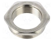 Reduction of threads for glands; Int.thread: M25; brass; IP68 HUMMEL