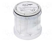 Module: light signaller; transparent; LED; 24VDC; 24VAC; IP66 AUER SIGNAL