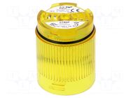Module: light signaller; yellow; LED; 24VDC; IP65; Ø50x69mm AUER SIGNAL