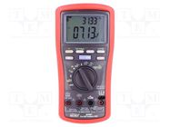 Meter: insulation resistance; LCD; Sampling: 5x/s; 2uF÷20mF BRYMEN