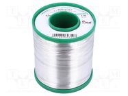 Tin; lead free; Sn99,3Cu0,7; 0.5mm; 1000g; reel; 227°C; 3% CYNEL