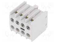 Auxiliary contacts; Series: CTX3 MINI; Leads: screw terminals LEGRAND