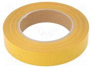 Tape: fixing; W: 25mm; L: 50m; Thk: 0.09mm; modified acryl; -30÷100°C 