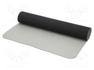 Mat: bench; ESD; grey (bright); L: 0.9m; Width: 0.6m; Thick: 2mm STATICTEC