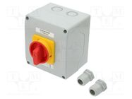 Switch: cam switch; Stabl.pos: 2; 100A; 0-1; flush mounting; Pos: 2 