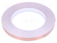 Tape: electrically conductive; ESD; L: 33m; W: 10mm; Thk: 50um STATICTEC