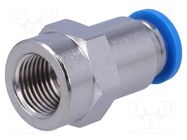 Push-in fitting; straight; -0.95÷6bar; Gasket: NBR caoutchouc; QS FESTO