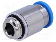 Push-in fitting; straight; -0.95÷6bar; Gasket: NBR caoutchouc; QS FESTO