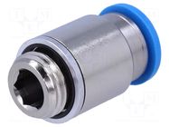 Push-in fitting; straight; -0.95÷6bar; Gasket: NBR caoutchouc; QS FESTO