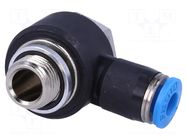 Push-in fitting; angled 90°; -0.95÷6bar; Gasket: NBR caoutchouc FESTO