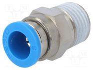 Push-in fitting; straight; -0.95÷6bar; Gasket: NBR caoutchouc; QS FESTO