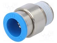 Push-in fitting; straight; -0.95÷6bar; Gasket: NBR caoutchouc; QS FESTO