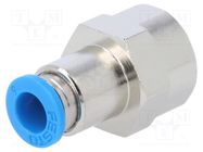 Push-in fitting; straight; -0.95÷6bar; Gasket: NBR caoutchouc; QS FESTO