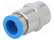 Push-in fitting; straight; -0.95÷6bar; Gasket: NBR caoutchouc; QS FESTO