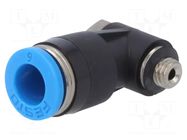 Push-in fitting; angled 90°; -0.95÷6bar; Gasket: NBR caoutchouc FESTO
