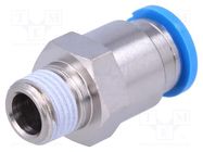 Push-in fitting; straight; -0.95÷6bar; Gasket: NBR caoutchouc; QS FESTO