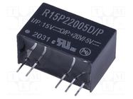 Converter: DC/DC; 2W; Uin: 13.5÷16.5VDC; Uout: 20VDC; Uout2: -5VDC RECOM