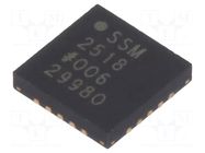 IC: audio amplifier; Pout: 2W; I2C,I2S,SDI; 1.62÷5.5VDC; Ch: 2; 4Ω Analog Devices