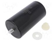 Capacitor: electrolytic; 4700uF; 350VDC; -10÷30%; M5; 2000h Elite