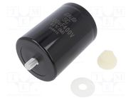 Capacitor: electrolytic; 4700uF; 400VDC; ±20%; M5; 2000h; -25÷85°C Elite