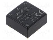 Converter: DC/DC; 30W; Uin: 18÷75V; Uout: 12VDC; Iout: 2.5A; 1"x1" AIMTEC