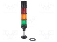 Signaller: signalling column; LED; red/orange/green; 24VDC; 24VAC AUER SIGNAL